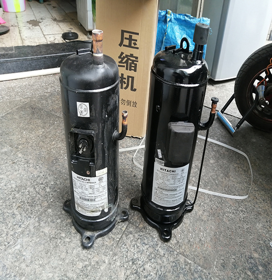 泰来中央空调压缩机的更换维修