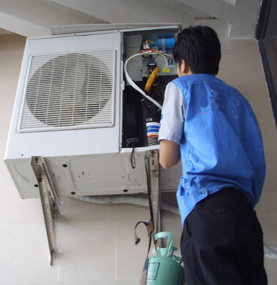 泰来空调开机无反应维修